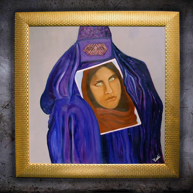 Donna Afgana prima e dopo 